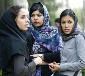 IRAN-WOMEN-DEMO