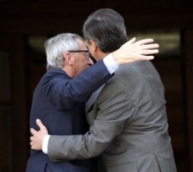 ΖΑΝ ΚΛΟΝΤ ΓΙΟΥΝΚΕΡ, ΑΝΤΩΝΗΣ ΣΑΜΑΡΑΣ