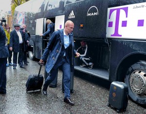 UEFA Champions League final - Bayern Munich arrival