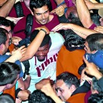 ΧΑΙΝΣΥΠΟΔΟΧΗ ΤΗΣ ΟΜΑΔΑΣ ΤΟΥ ΟΛΥΜΠΙΑΚΟΥ ΣΤΟ ΣΕΦ ΑΠΟ ΤΟ ΦΑΙΝΑΛ ΦΟΡ ΤΗΣ ΕΥΡΩΛΙΓΚΑ ΣΤΟ ΛΟΝΔΙΝΟ
