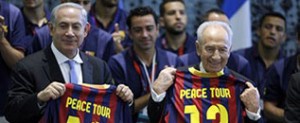 Barcelona-Netaniahu-Peres
