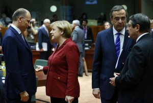 Samaras-Merkel-Anastasiadis-Letta