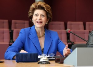 Η επίτροπος για τον πολιτισμό Ανδρούλλα Βασιλείου