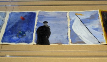 Λεπτομέρεια από το έργο "Officiane Pictorum /c. 1221 (1) (1984)