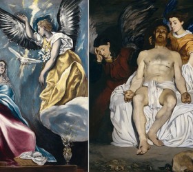 Annunciation-El-Greco-Dead-Christ-Angels-Manet