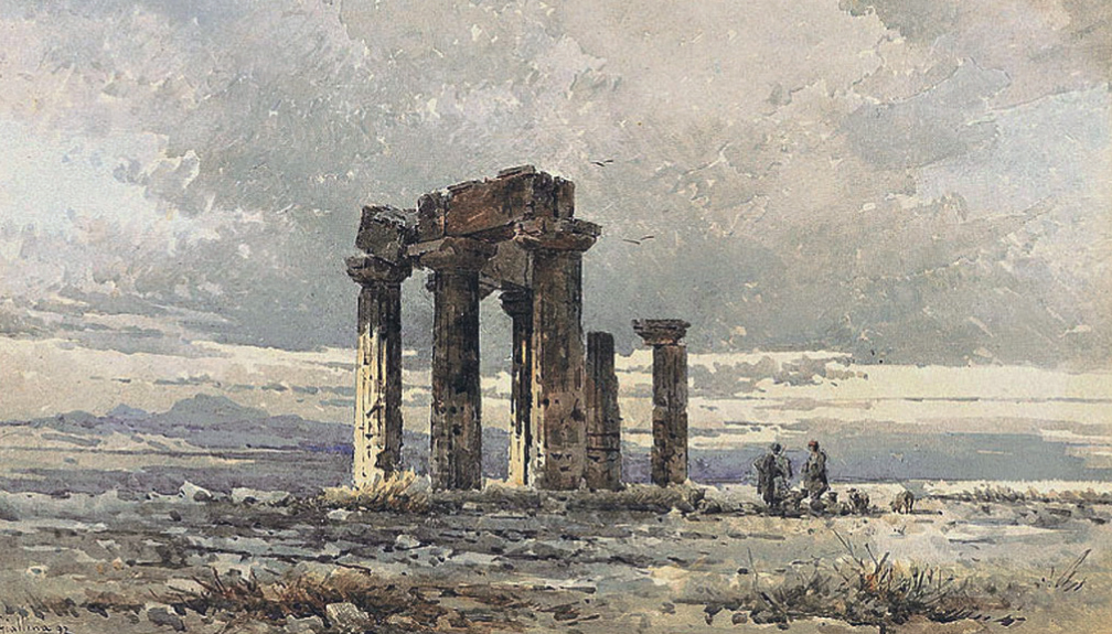 ΒΟΣΚΟΙ ΣΤΑ ΕΡΕΙΠΙΑ, 1892, ΑΓΓΕΛΟΣ ΠΑΛΛΙΝΑΣ