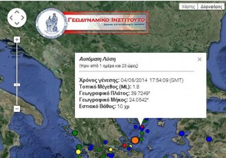 seismos xalkidiki