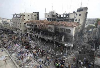 Gaza-Palaistinioi-bomba-ktirio