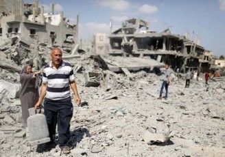 Gaza-Palaistinioi-spiti-katarreusi