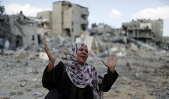 Οι Παλαιστίνιοι επιστρέφουν σιγά - σιγά και ανακαλύπτουν τα σπίτια τους κατεστραμμένα

REUTERS/Suhaib Salem