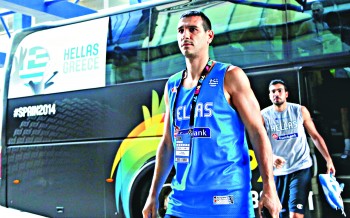 ΖΗΣΗΣ  ΠΡΟΠΟΝΗΣΗ ΤΗΣ ΕΘΝΙΚΗΣ ΑΝΔΡΩΝ ΣΤΗ ΣΕΒΙΛΛΗ  (ΜΟΥΝΤΟΜΠΑΣΚΕΤ 2014)